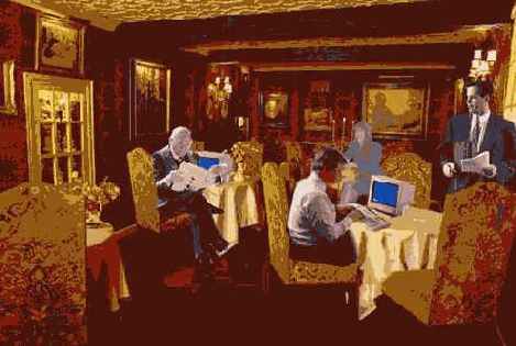 Результат размещения посетителей кафе по местам